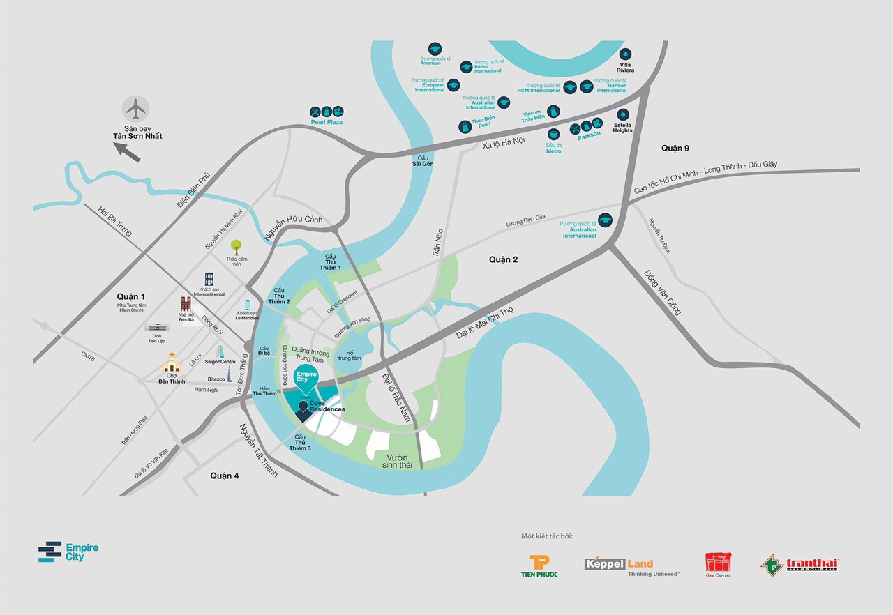 Cho thuê chỗ đậu xe oto tại Empire City - Dịch vụ tiện ích cho cư dân