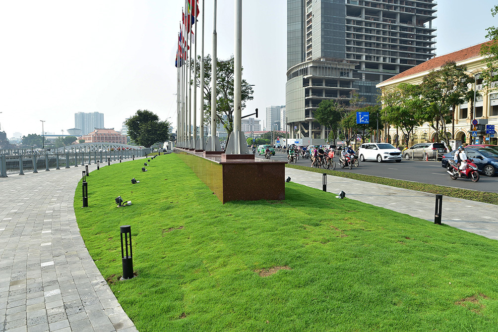cải tạo công viên bờ sông Thủ Thiêm