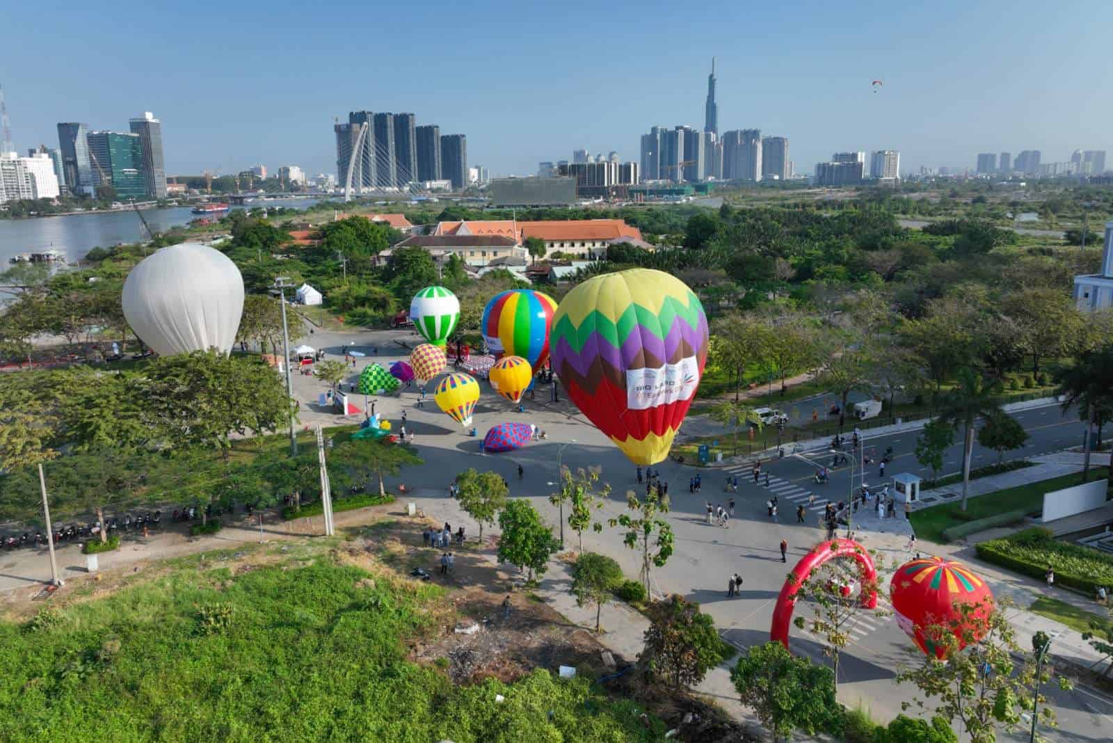 cải tạo công viên bờ sông Thủ Thiêm