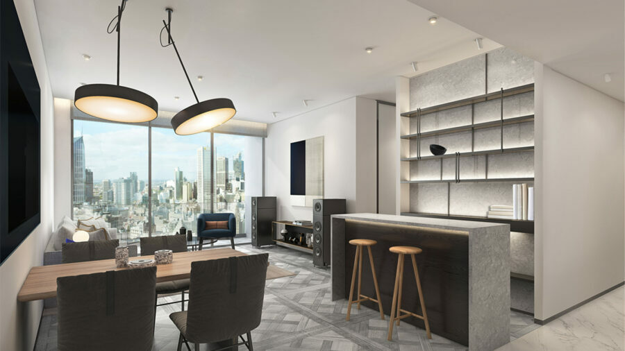 Living Dining narra residences