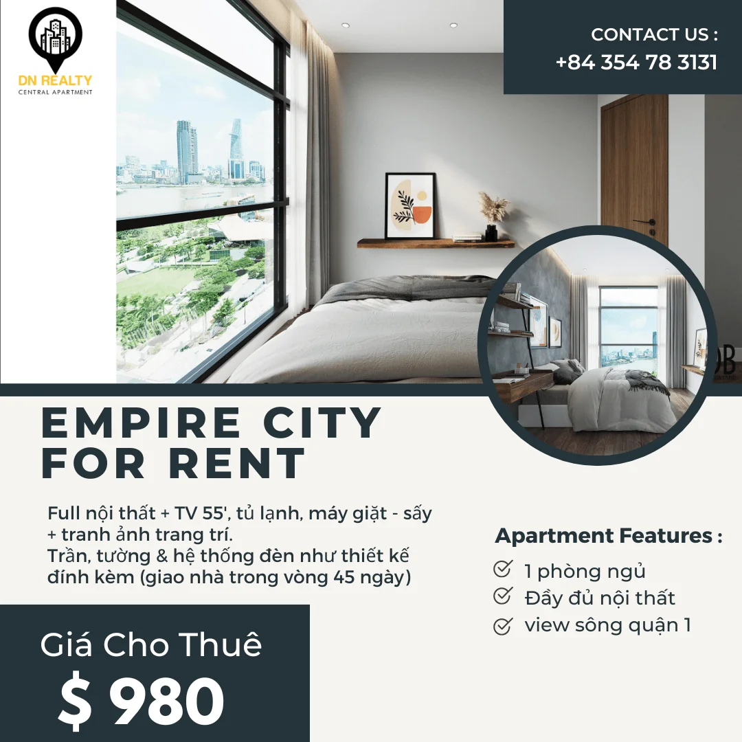 Empire City For Rent 1 br