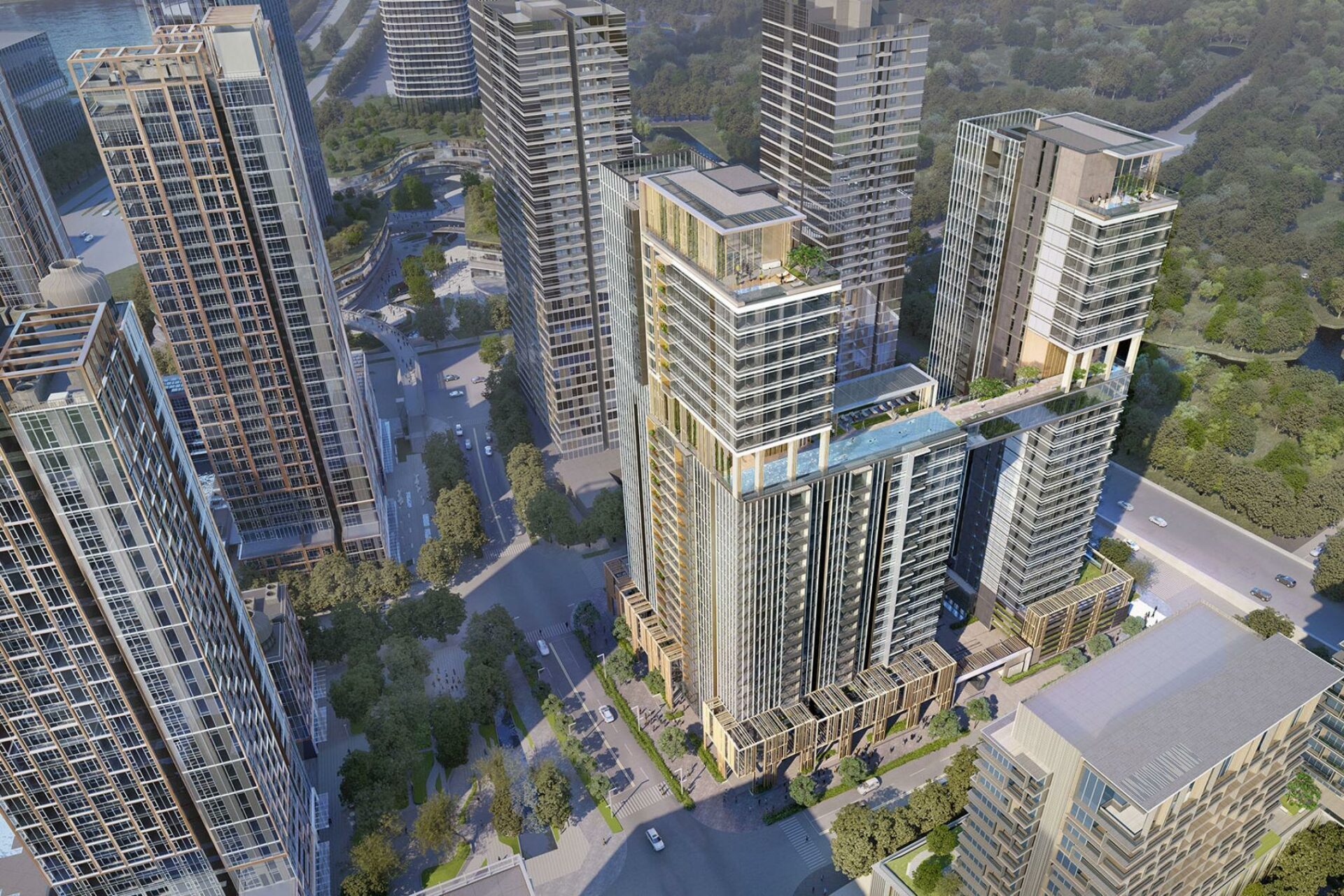 Phối cảnh Narra Residences