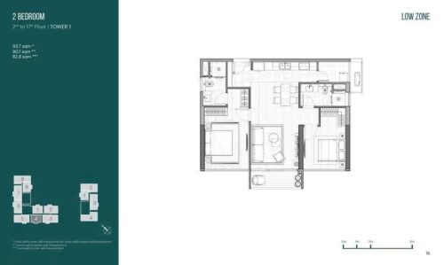 Căn hộ Narra Empire City 2 phòng ngủ 89m² giá 23 tỷ