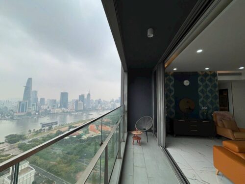Ban Can Ho 3 Phong Ngu Linden Empire City 127m2 Full Noi That Gia 46 Ty - View Song Sai Gon View Quan 1