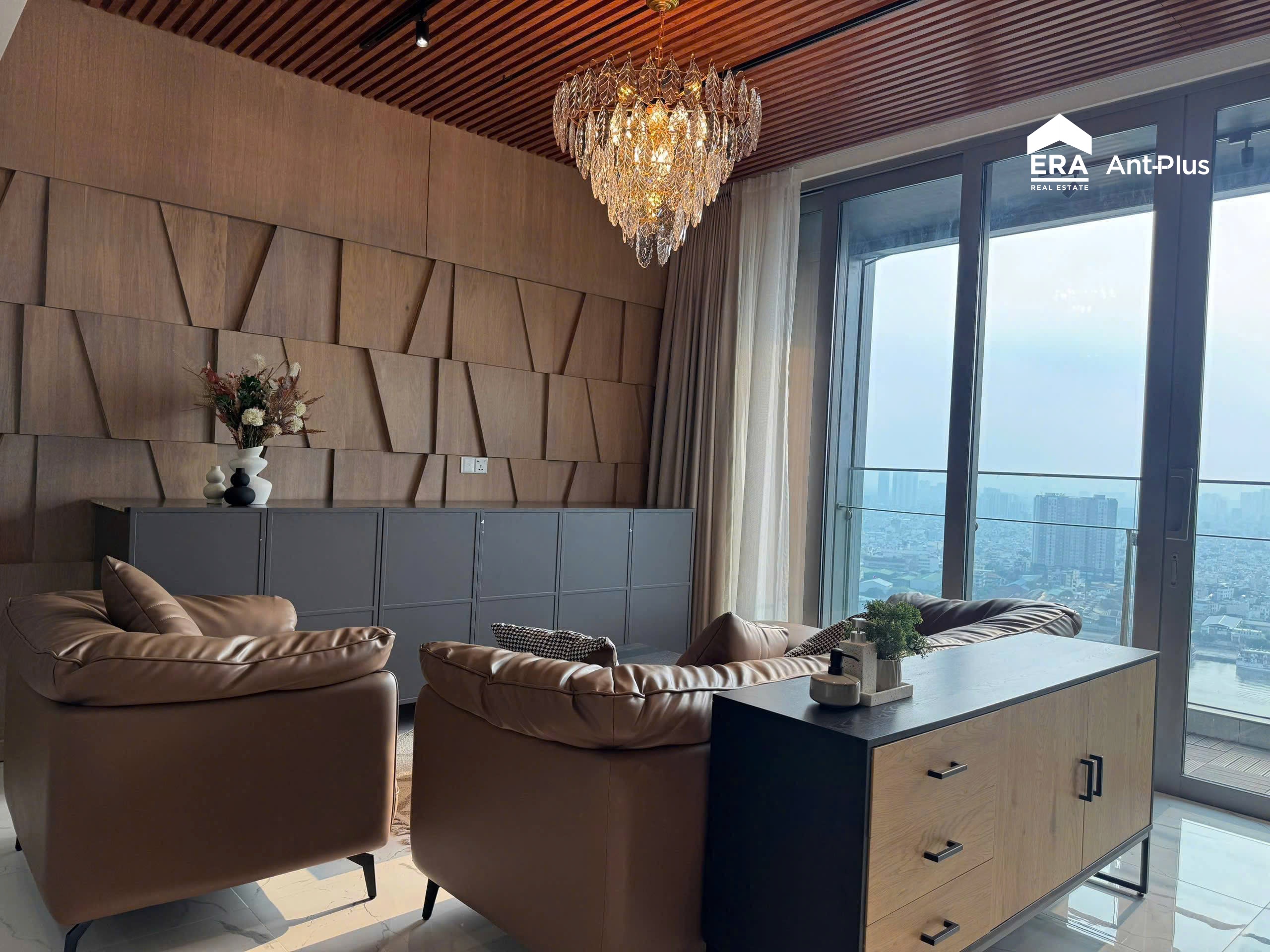 Nội thất căn hộ 3 phòng ngủ Empire City T1A-28-07