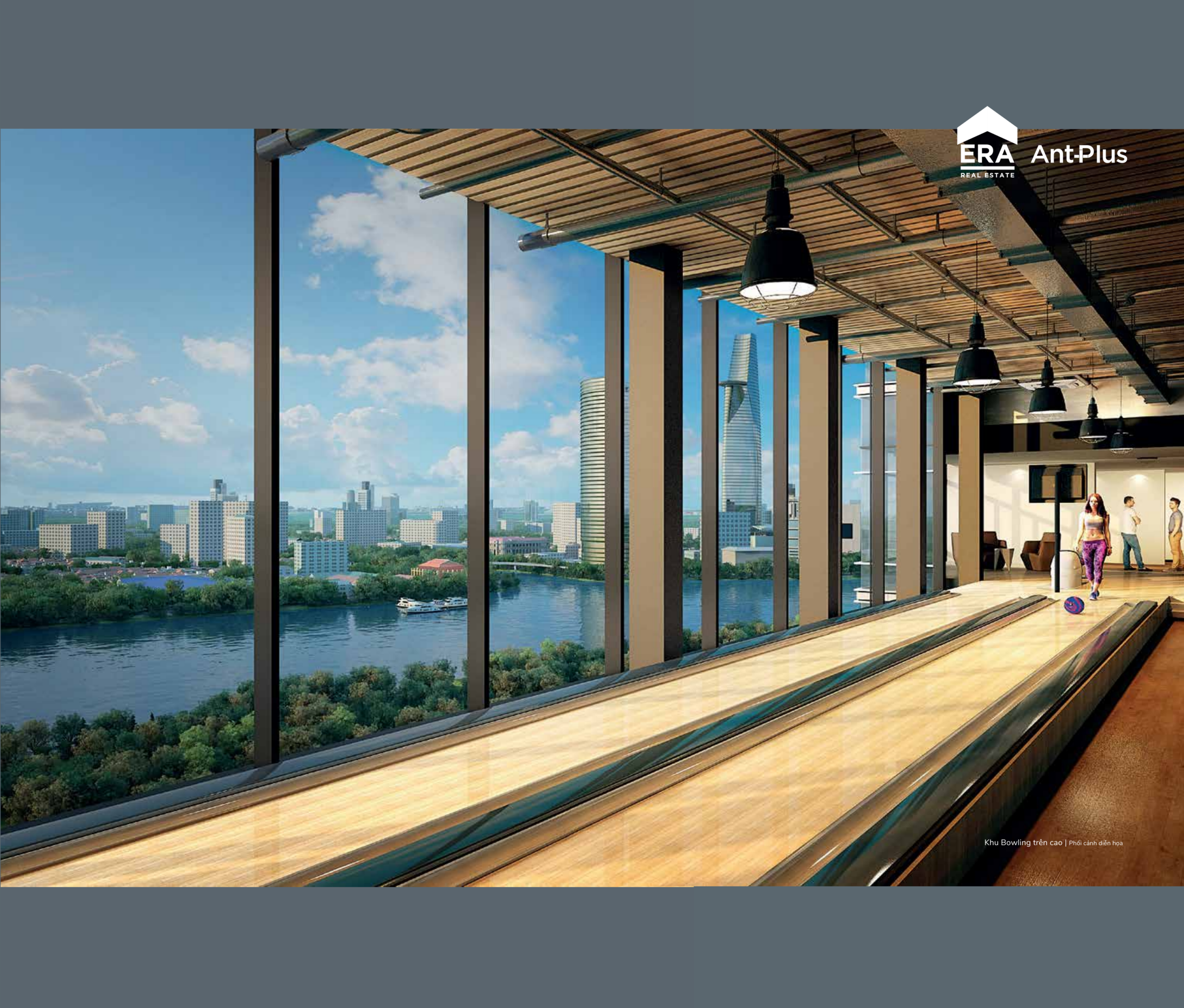 Phối cảnh khu Sky Bowling Narra Residences Empire City