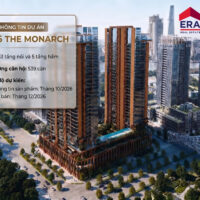 The Monarch MU5-6 Empire City gồm 539 căn hộ, cao 33 tầng nổi và 5 tầng hầm